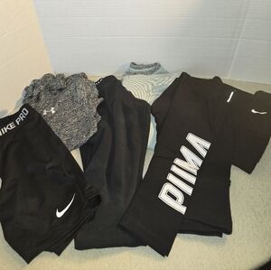 Nike/UA/Puma Bundle of 6 items size S